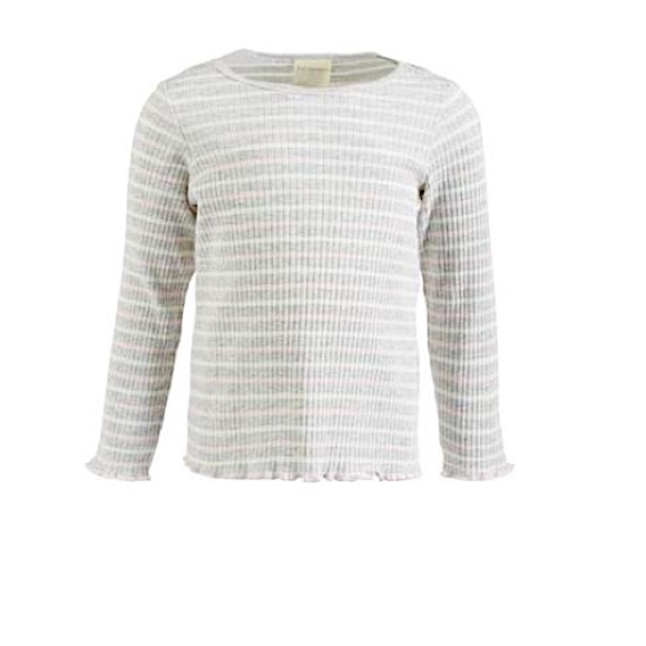 FIRST IMPRESSIONS
Baby Girls Striped Ribbed Top, 18months - Picture 1 of 2